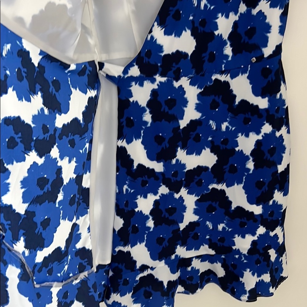 Banana Republic PRINT RUFFLE WRAP DRESS - Picture 9 of 12